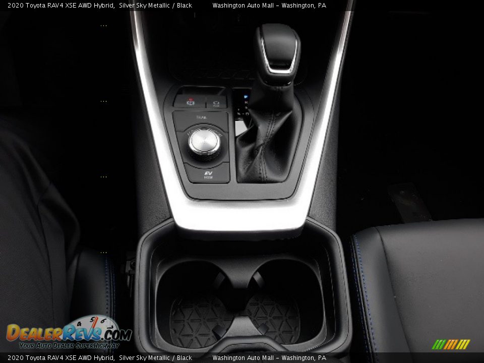 2020 Toyota RAV4 XSE AWD Hybrid Silver Sky Metallic / Black Photo #16