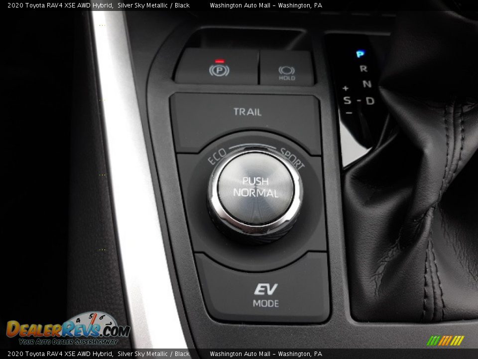 2020 Toyota RAV4 XSE AWD Hybrid Silver Sky Metallic / Black Photo #18