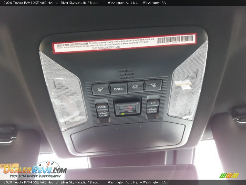 2020 Toyota RAV4 XSE AWD Hybrid Silver Sky Metallic / Black Photo #21
