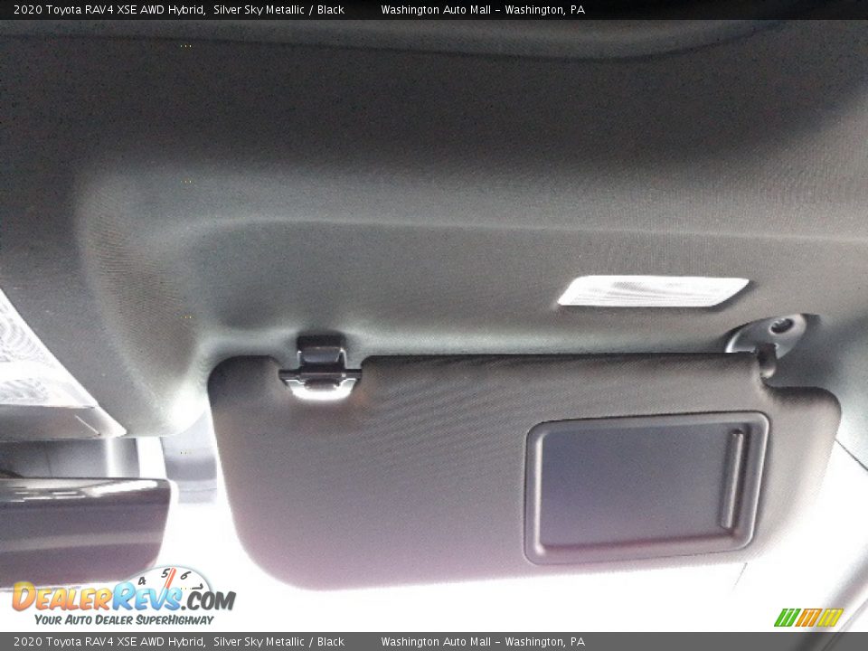 2020 Toyota RAV4 XSE AWD Hybrid Silver Sky Metallic / Black Photo #22