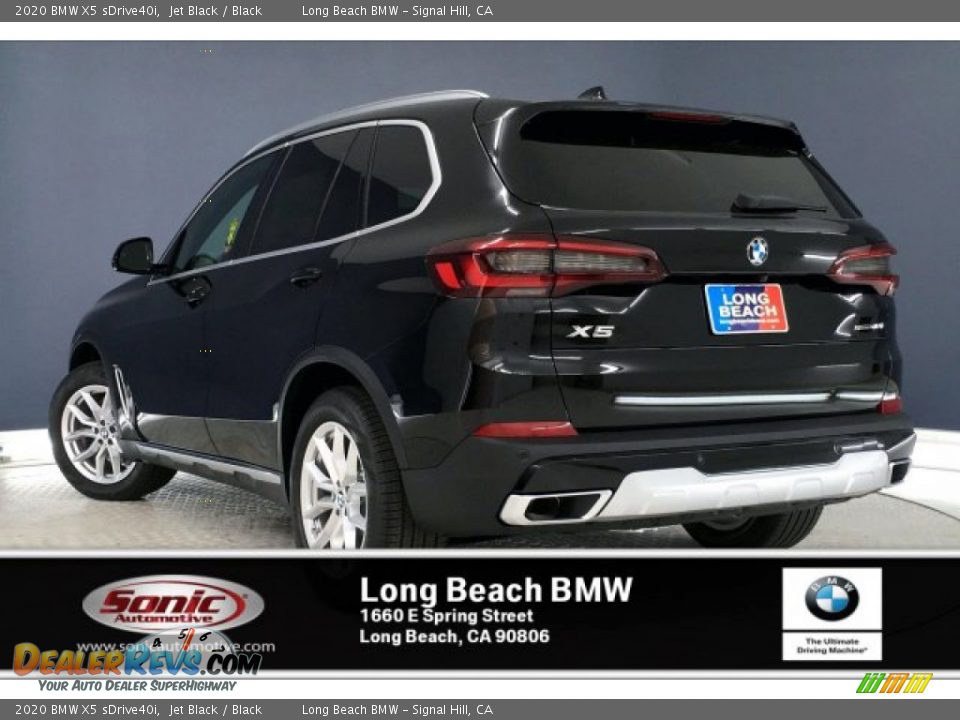 2020 BMW X5 sDrive40i Jet Black / Black Photo #2