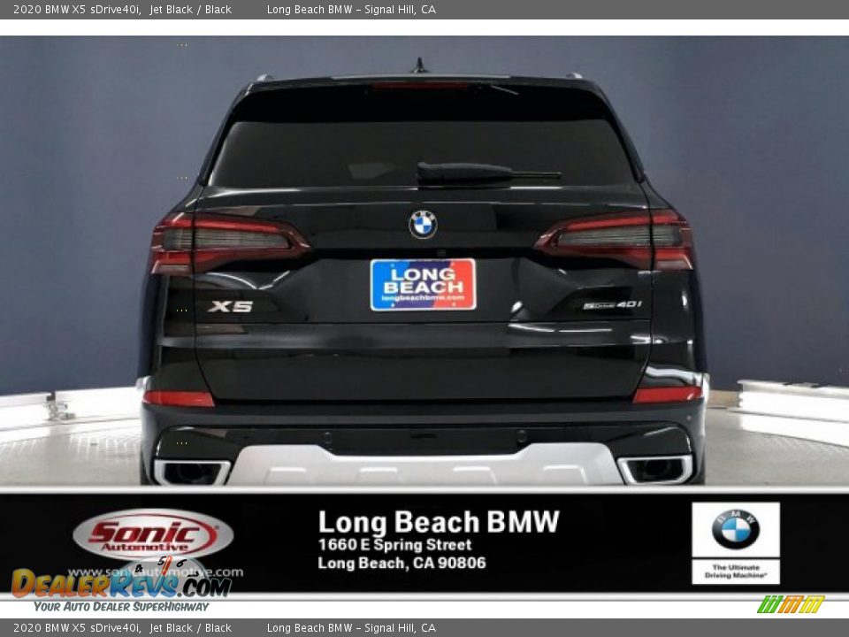 2020 BMW X5 sDrive40i Jet Black / Black Photo #3