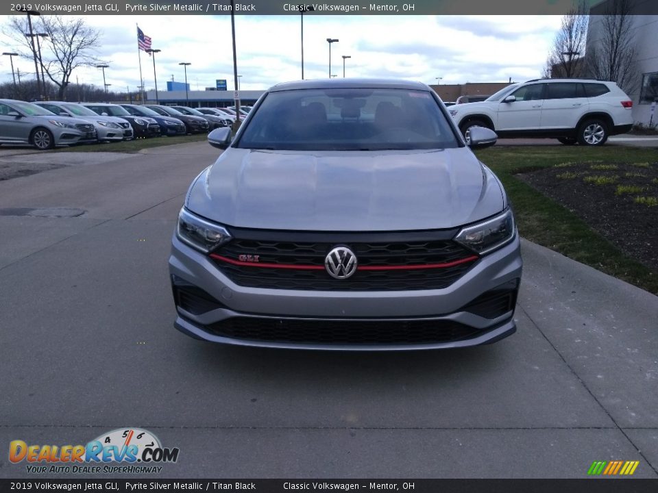 2019 Volkswagen Jetta GLI Pyrite Silver Metallic / Titan Black Photo #1