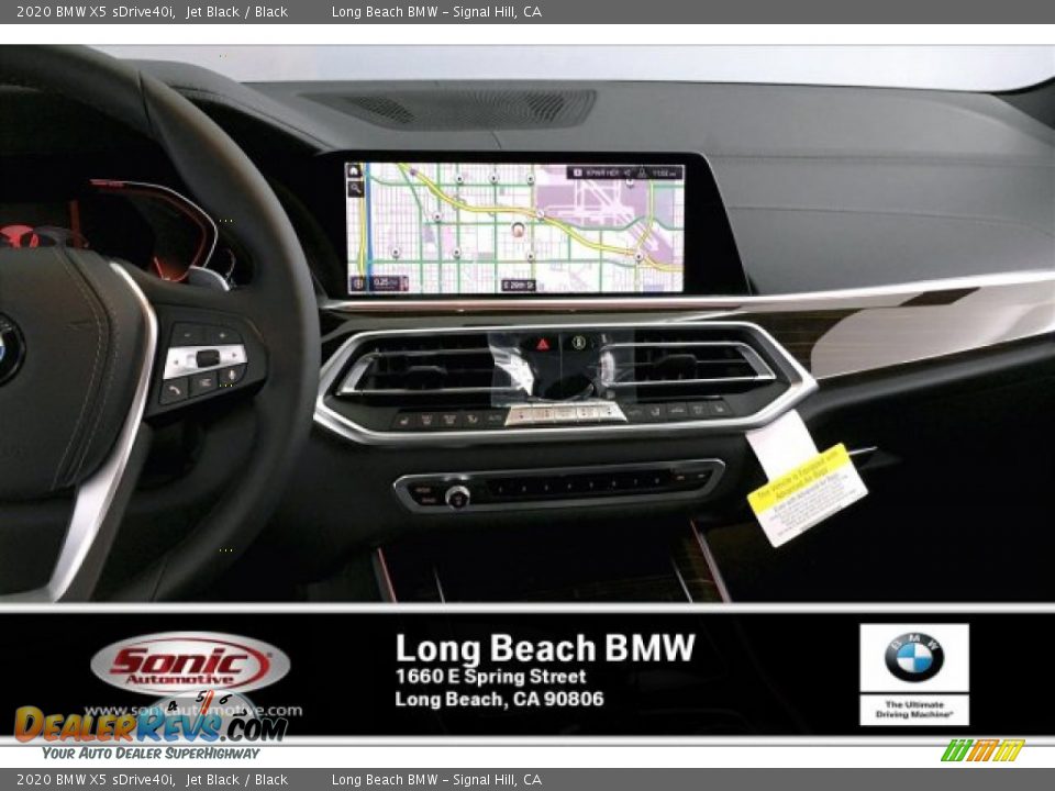 2020 BMW X5 sDrive40i Jet Black / Black Photo #4