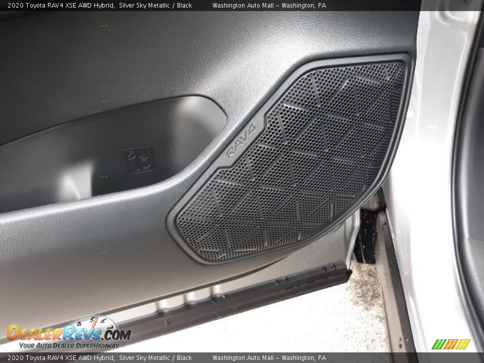 2020 Toyota RAV4 XSE AWD Hybrid Silver Sky Metallic / Black Photo #27