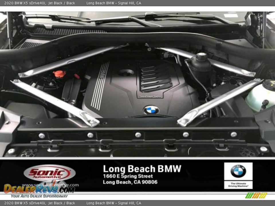 2020 BMW X5 sDrive40i Jet Black / Black Photo #7