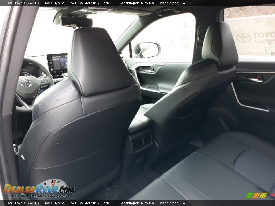 2020 Toyota RAV4 XSE AWD Hybrid Silver Sky Metallic / Black Photo #28