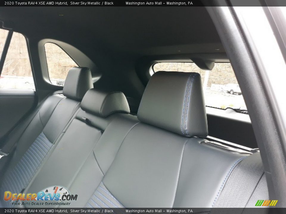 2020 Toyota RAV4 XSE AWD Hybrid Silver Sky Metallic / Black Photo #30