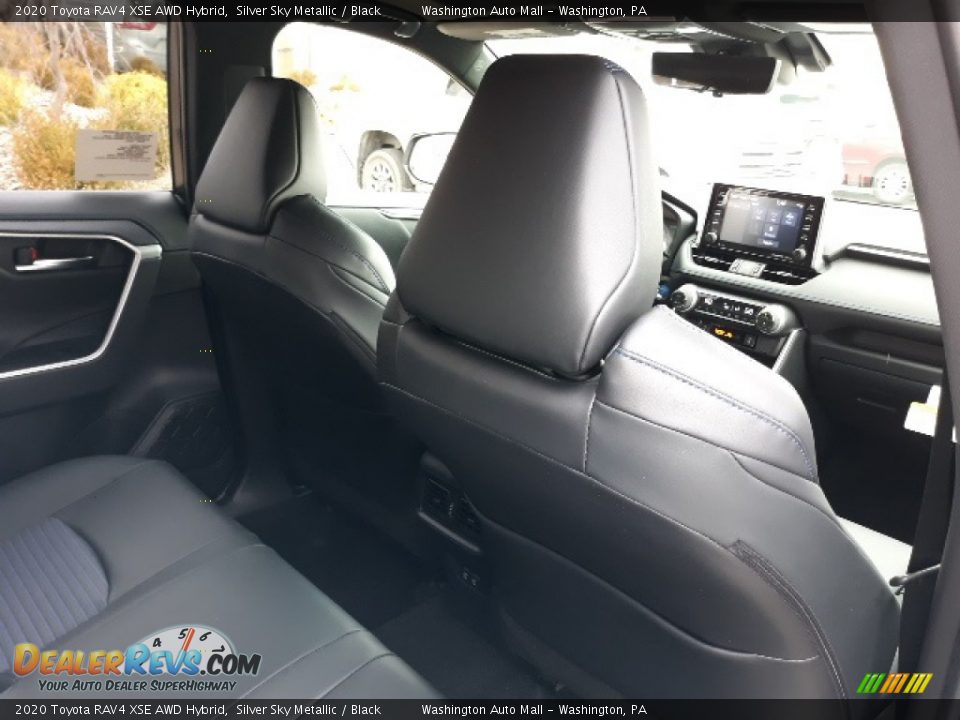 2020 Toyota RAV4 XSE AWD Hybrid Silver Sky Metallic / Black Photo #34