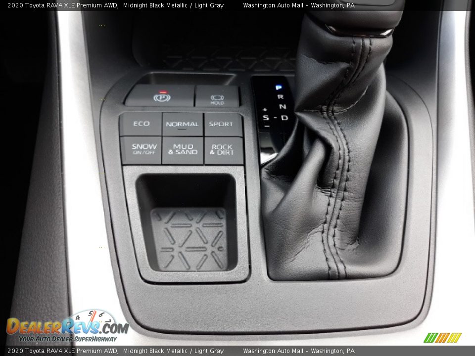 2020 Toyota RAV4 XLE Premium AWD Midnight Black Metallic / Light Gray Photo #18