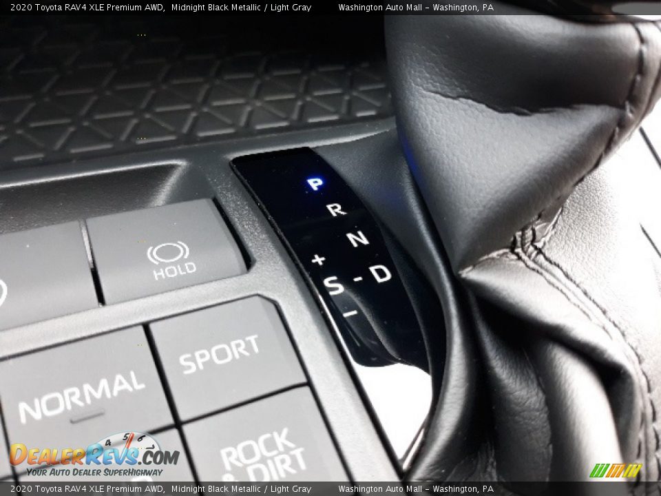 2020 Toyota RAV4 XLE Premium AWD Midnight Black Metallic / Light Gray Photo #19