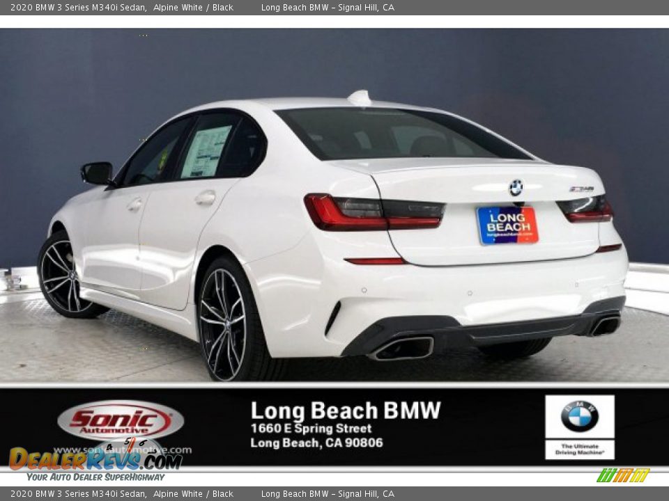 2020 BMW 3 Series M340i Sedan Alpine White / Black Photo #2