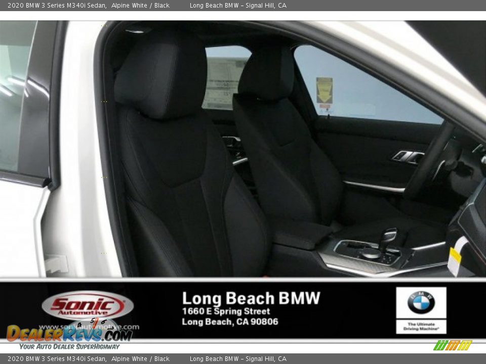 2020 BMW 3 Series M340i Sedan Alpine White / Black Photo #7