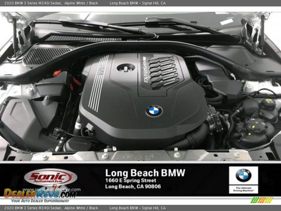2020 BMW 3 Series M340i Sedan Alpine White / Black Photo #8