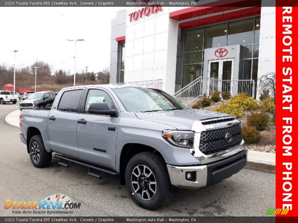 2020 Toyota Tundra SR5 CrewMax 4x4 Cement / Graphite Photo #1