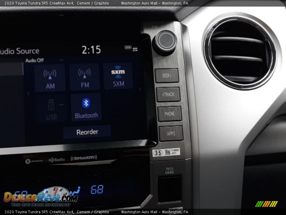 2020 Toyota Tundra SR5 CrewMax 4x4 Cement / Graphite Photo #15
