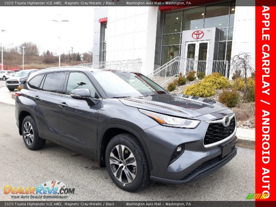 2020 Toyota Highlander XLE AWD Magnetic Gray Metallic / Black Photo #1