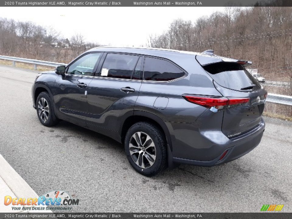 2020 Toyota Highlander XLE AWD Magnetic Gray Metallic / Black Photo #2