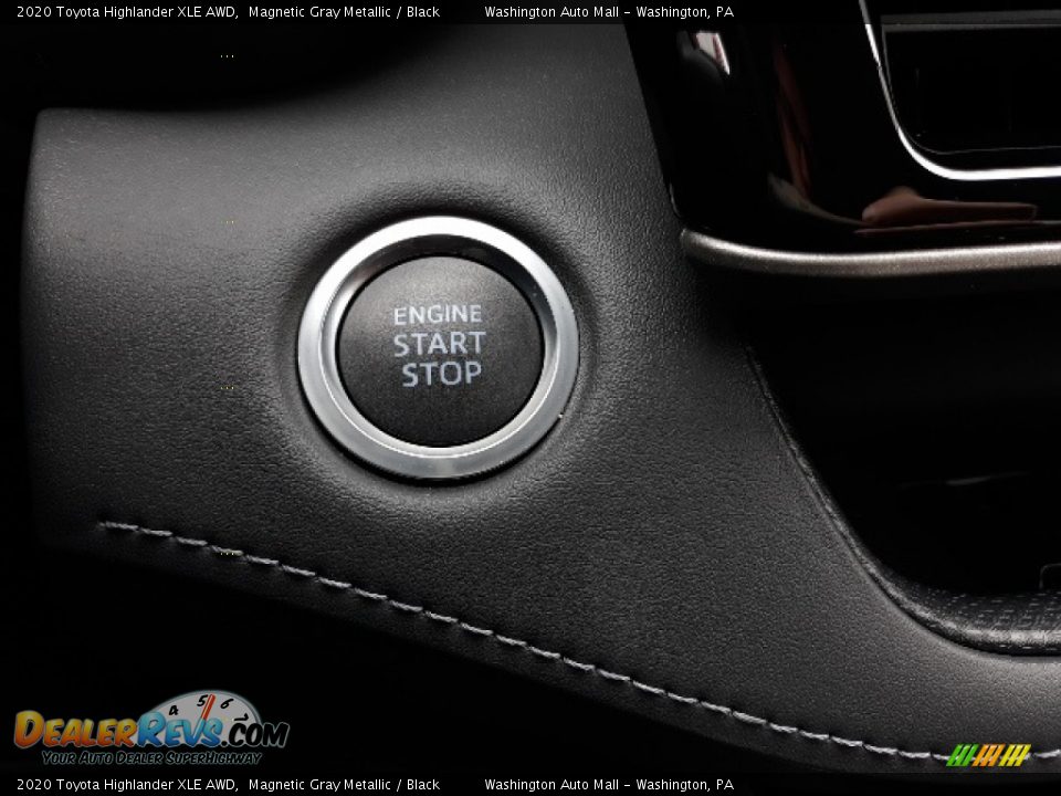 2020 Toyota Highlander XLE AWD Magnetic Gray Metallic / Black Photo #9