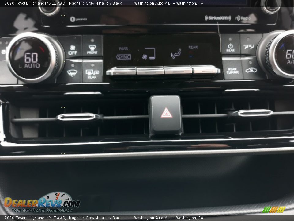 2020 Toyota Highlander XLE AWD Magnetic Gray Metallic / Black Photo #13