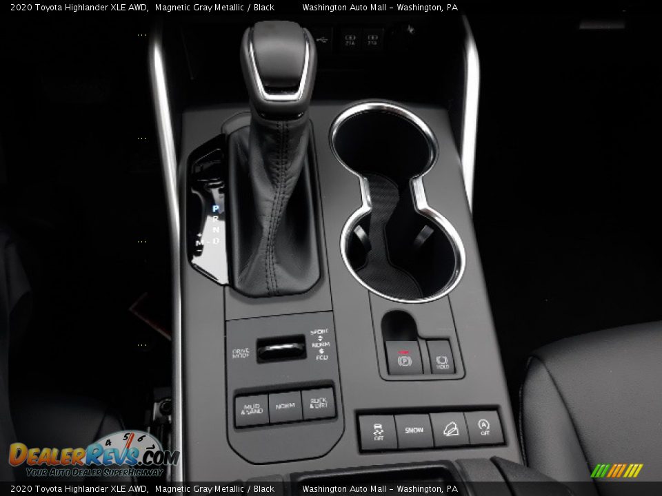 2020 Toyota Highlander XLE AWD Magnetic Gray Metallic / Black Photo #15
