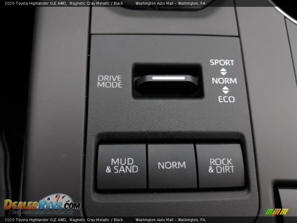 2020 Toyota Highlander XLE AWD Magnetic Gray Metallic / Black Photo #18