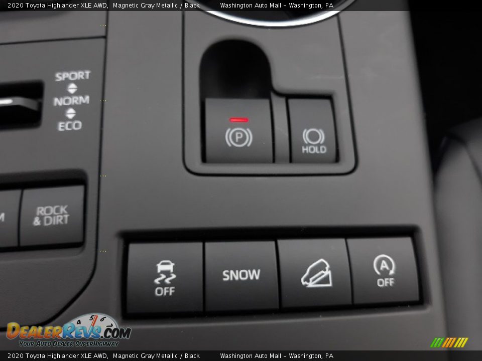 2020 Toyota Highlander XLE AWD Magnetic Gray Metallic / Black Photo #19
