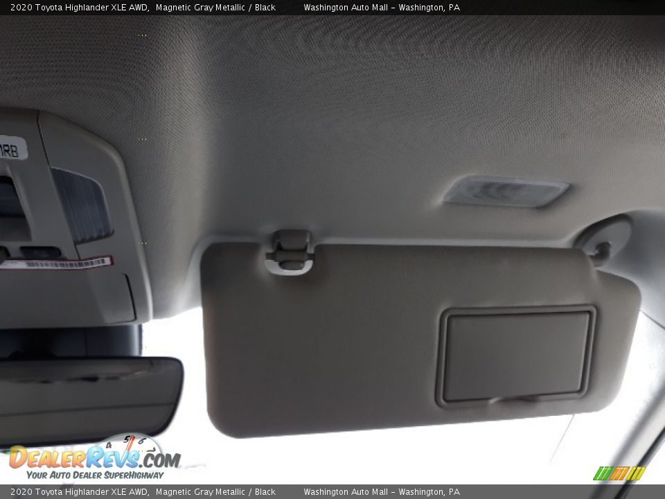 2020 Toyota Highlander XLE AWD Magnetic Gray Metallic / Black Photo #23