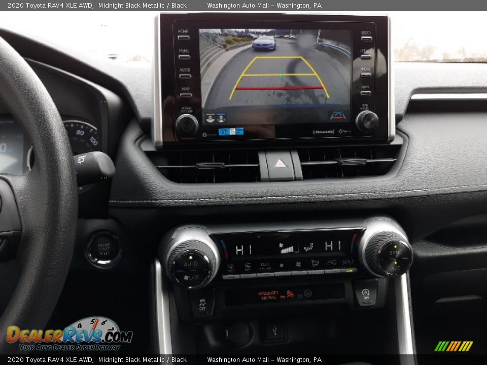 2020 Toyota RAV4 XLE AWD Midnight Black Metallic / Black Photo #12