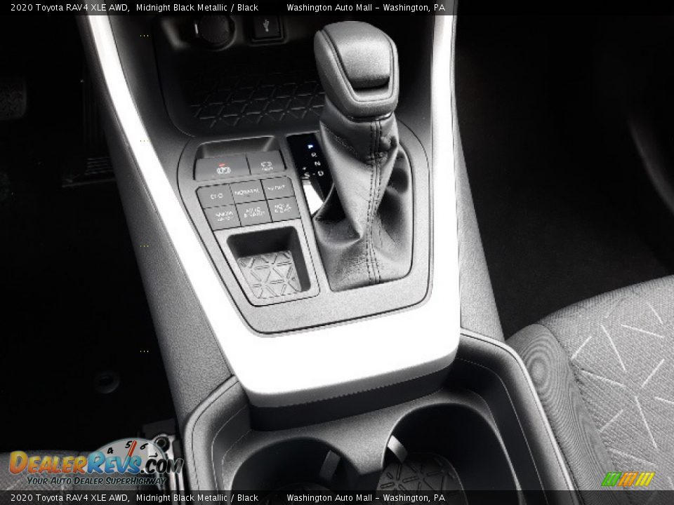 2020 Toyota RAV4 XLE AWD Midnight Black Metallic / Black Photo #15