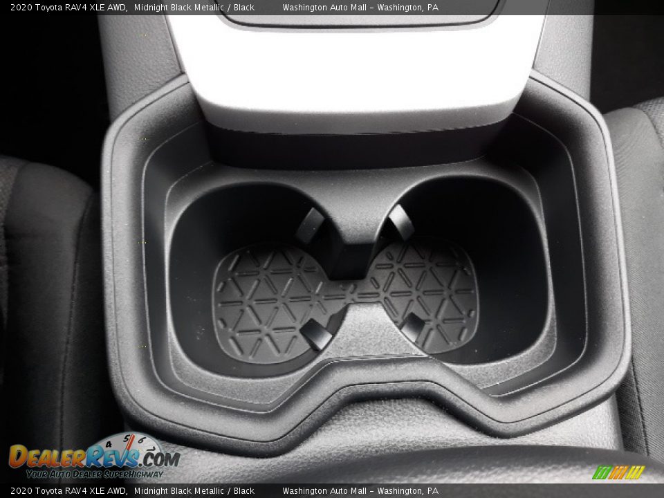2020 Toyota RAV4 XLE AWD Midnight Black Metallic / Black Photo #18