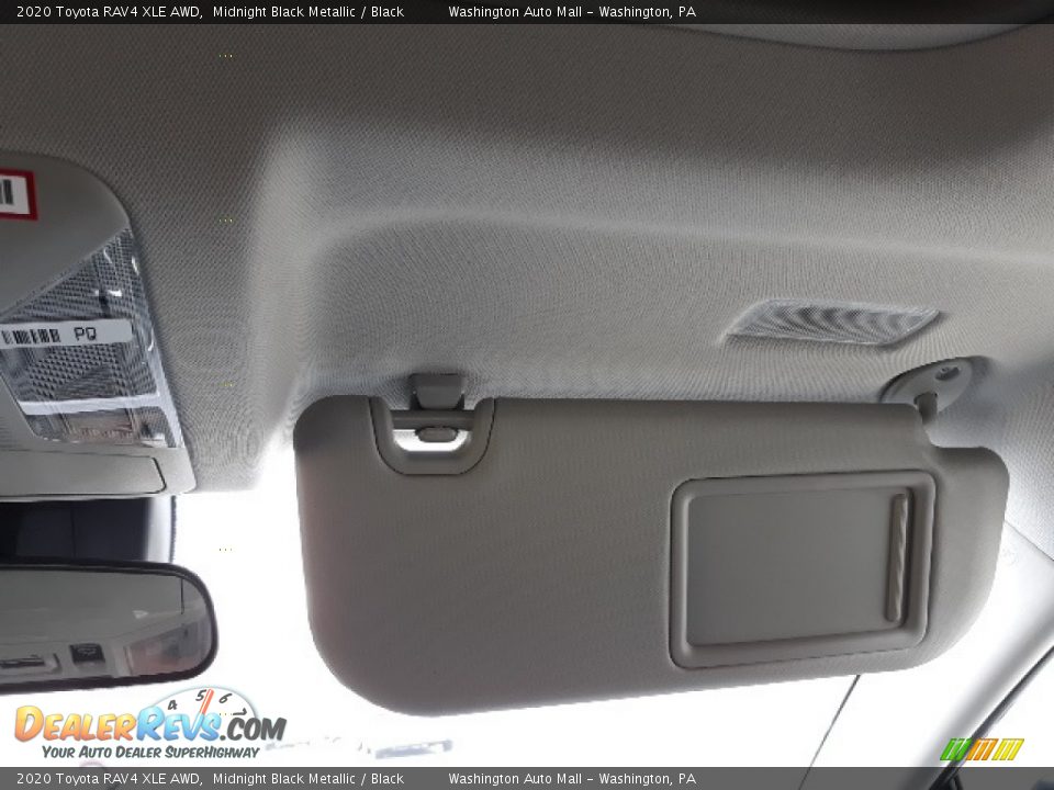 2020 Toyota RAV4 XLE AWD Midnight Black Metallic / Black Photo #22