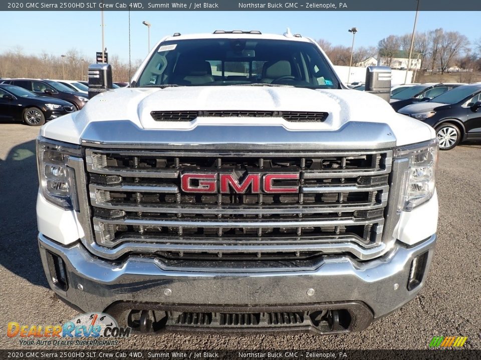 2020 GMC Sierra 2500HD SLT Crew Cab 4WD Summit White / Jet Black Photo #2