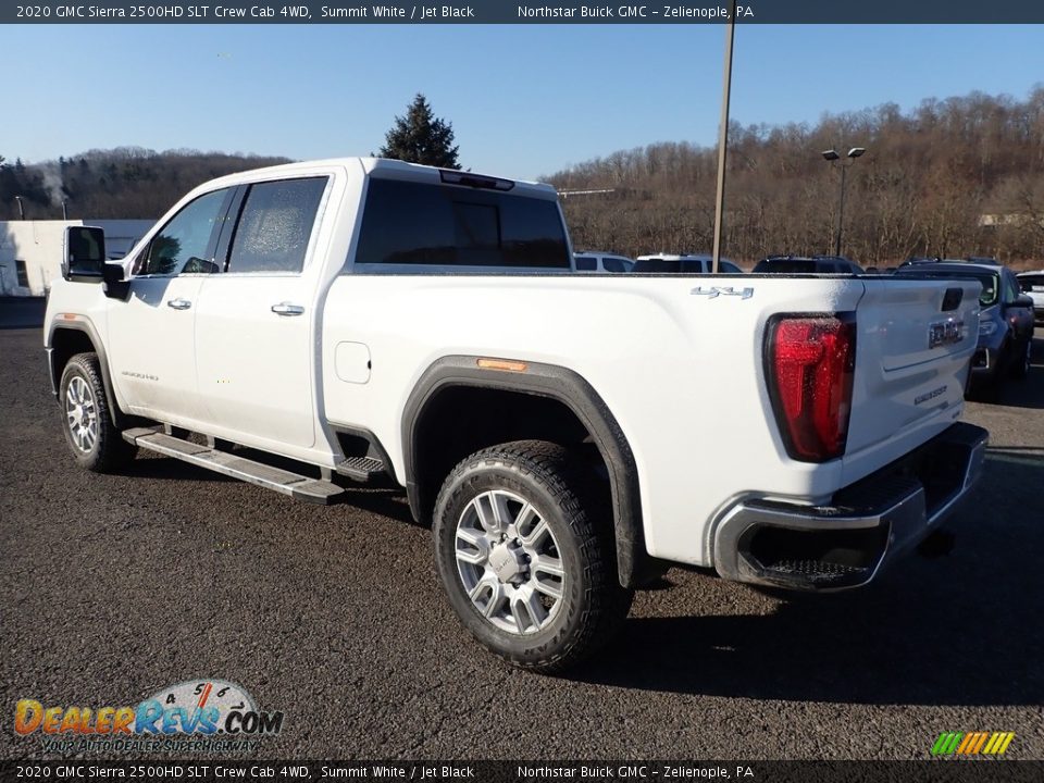 2020 GMC Sierra 2500HD SLT Crew Cab 4WD Summit White / Jet Black Photo #7