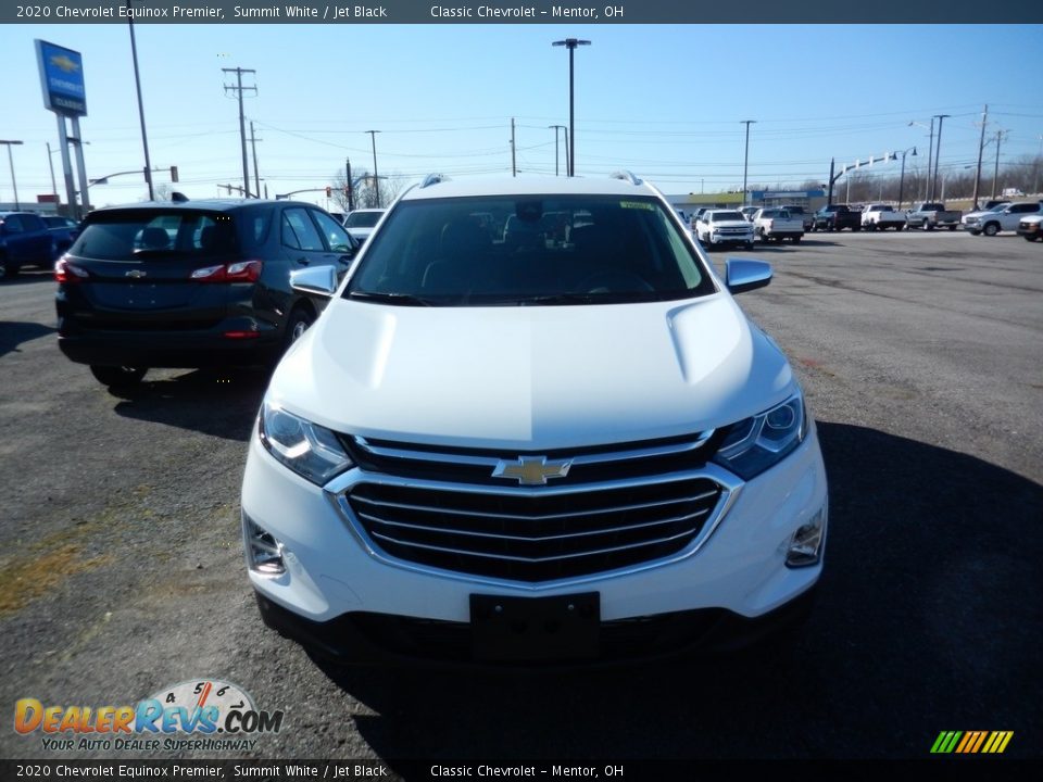 2020 Chevrolet Equinox Premier Summit White / Jet Black Photo #2