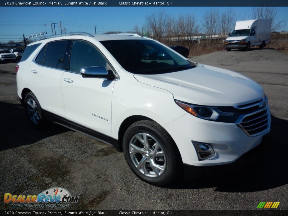 2020 Chevrolet Equinox Premier Summit White / Jet Black Photo #3