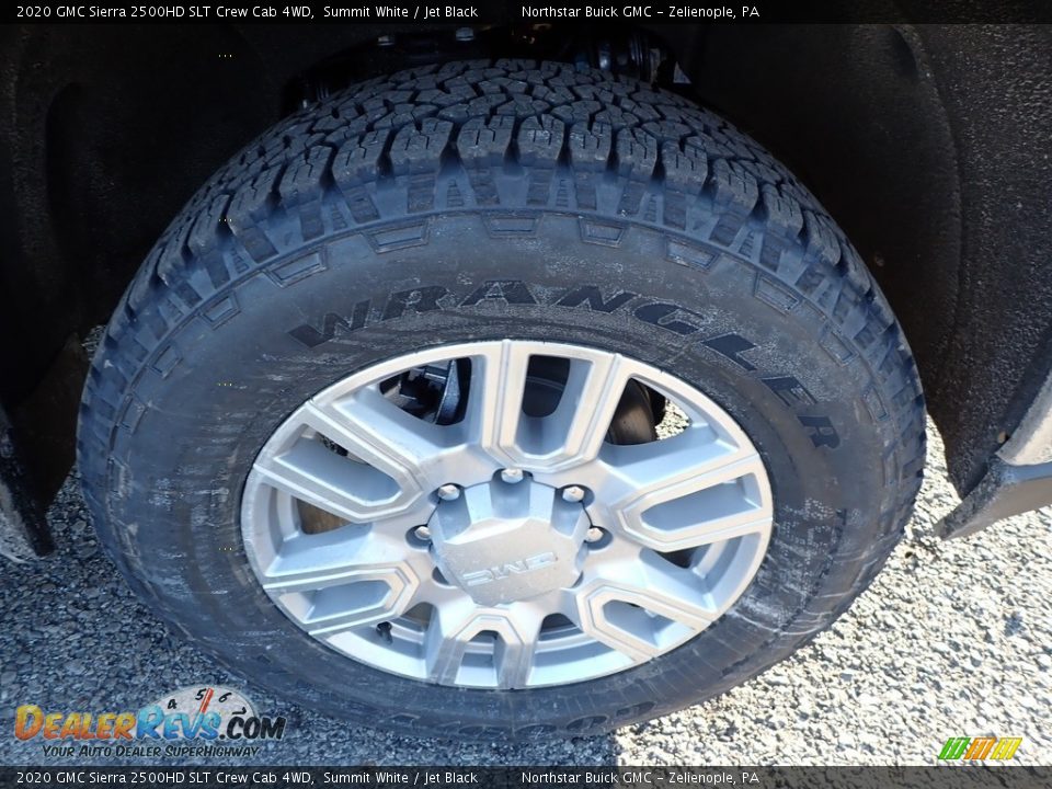 2020 GMC Sierra 2500HD SLT Crew Cab 4WD Summit White / Jet Black Photo #9