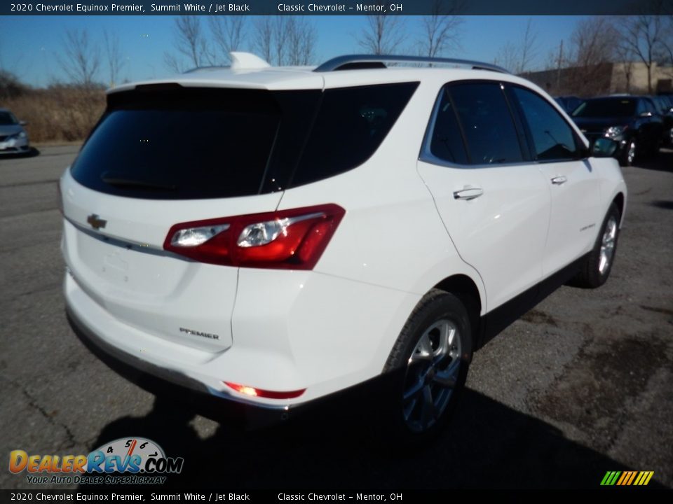 2020 Chevrolet Equinox Premier Summit White / Jet Black Photo #4