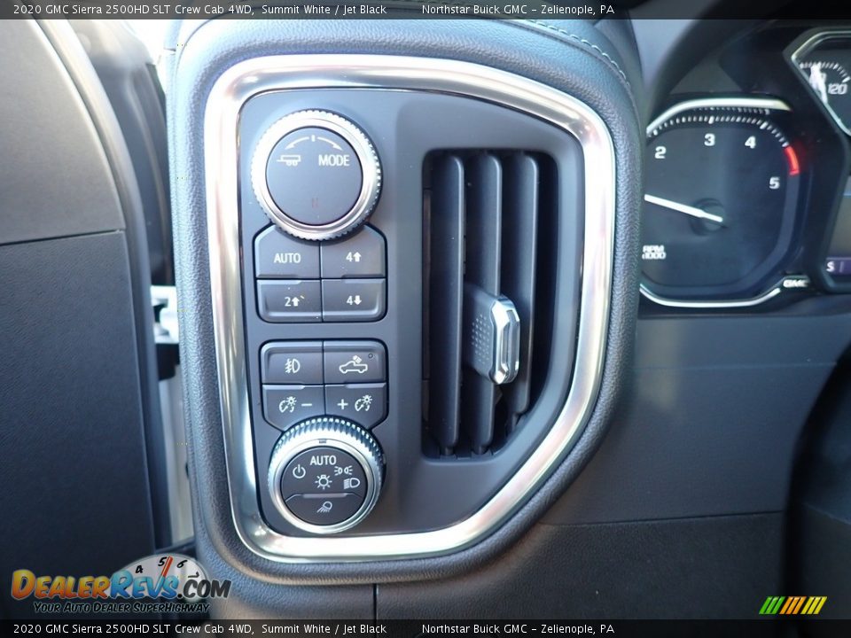 2020 GMC Sierra 2500HD SLT Crew Cab 4WD Summit White / Jet Black Photo #11