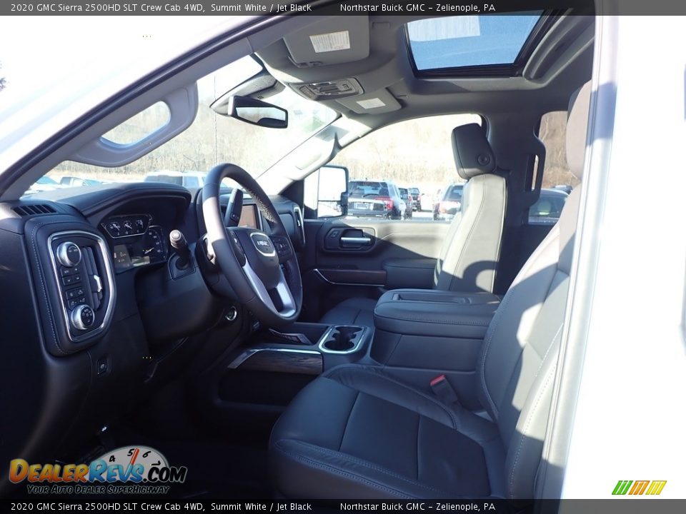 2020 GMC Sierra 2500HD SLT Crew Cab 4WD Summit White / Jet Black Photo #12