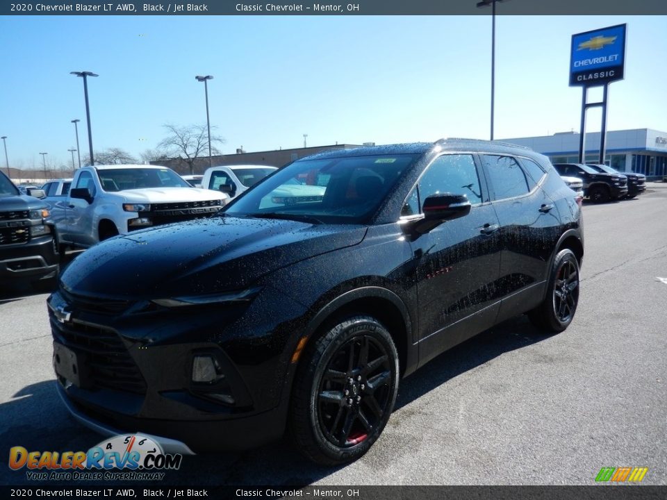 2020 Chevrolet Blazer LT AWD Black / Jet Black Photo #1