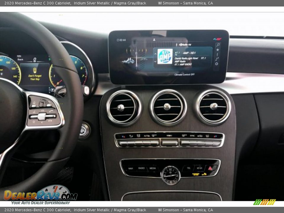 2020 Mercedes-Benz C 300 Cabriolet Iridium Silver Metallic / Magma Gray/Black Photo #6