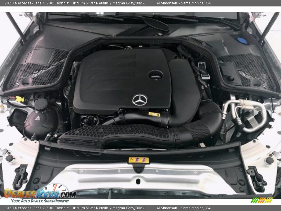 2020 Mercedes-Benz C 300 Cabriolet Iridium Silver Metallic / Magma Gray/Black Photo #8