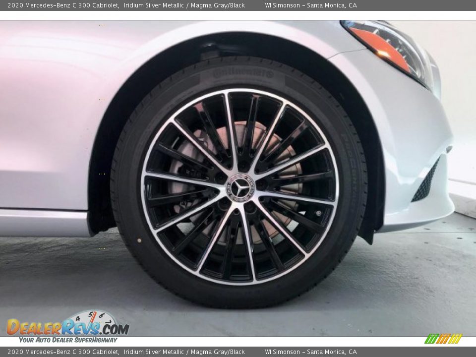 2020 Mercedes-Benz C 300 Cabriolet Iridium Silver Metallic / Magma Gray/Black Photo #9