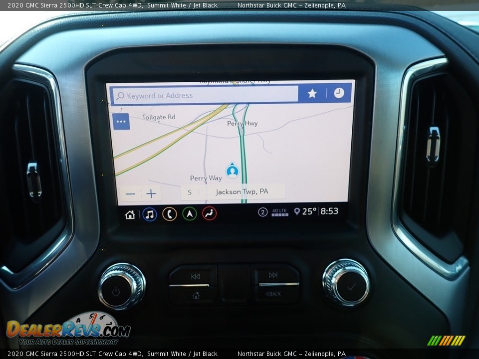 2020 GMC Sierra 2500HD SLT Crew Cab 4WD Summit White / Jet Black Photo #18