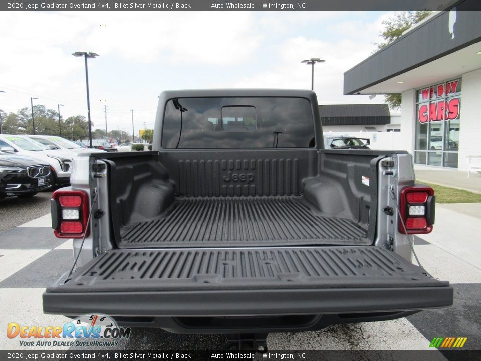 2020 Jeep Gladiator Overland 4x4 Billet Silver Metallic / Black Photo #5