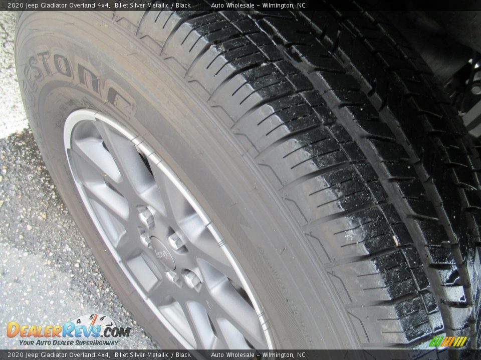 2020 Jeep Gladiator Overland 4x4 Billet Silver Metallic / Black Photo #8