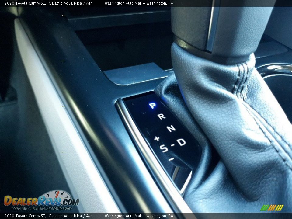 2020 Toyota Camry SE Galactic Aqua Mica / Ash Photo #14