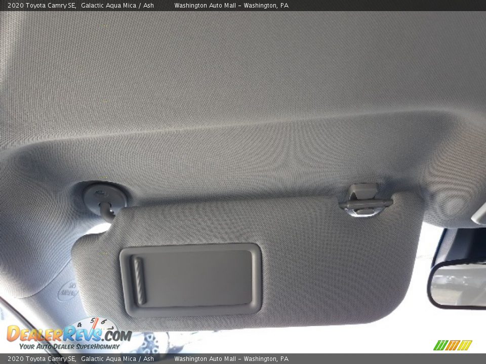 2020 Toyota Camry SE Galactic Aqua Mica / Ash Photo #16