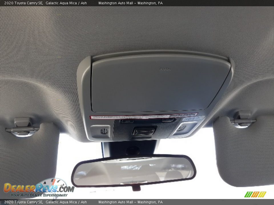 2020 Toyota Camry SE Galactic Aqua Mica / Ash Photo #17